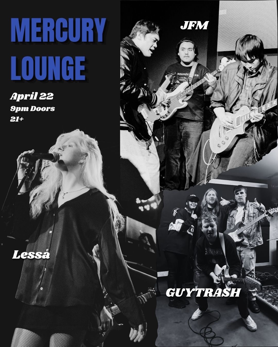 JFM, Lessa, GUYTRASH | Event Image