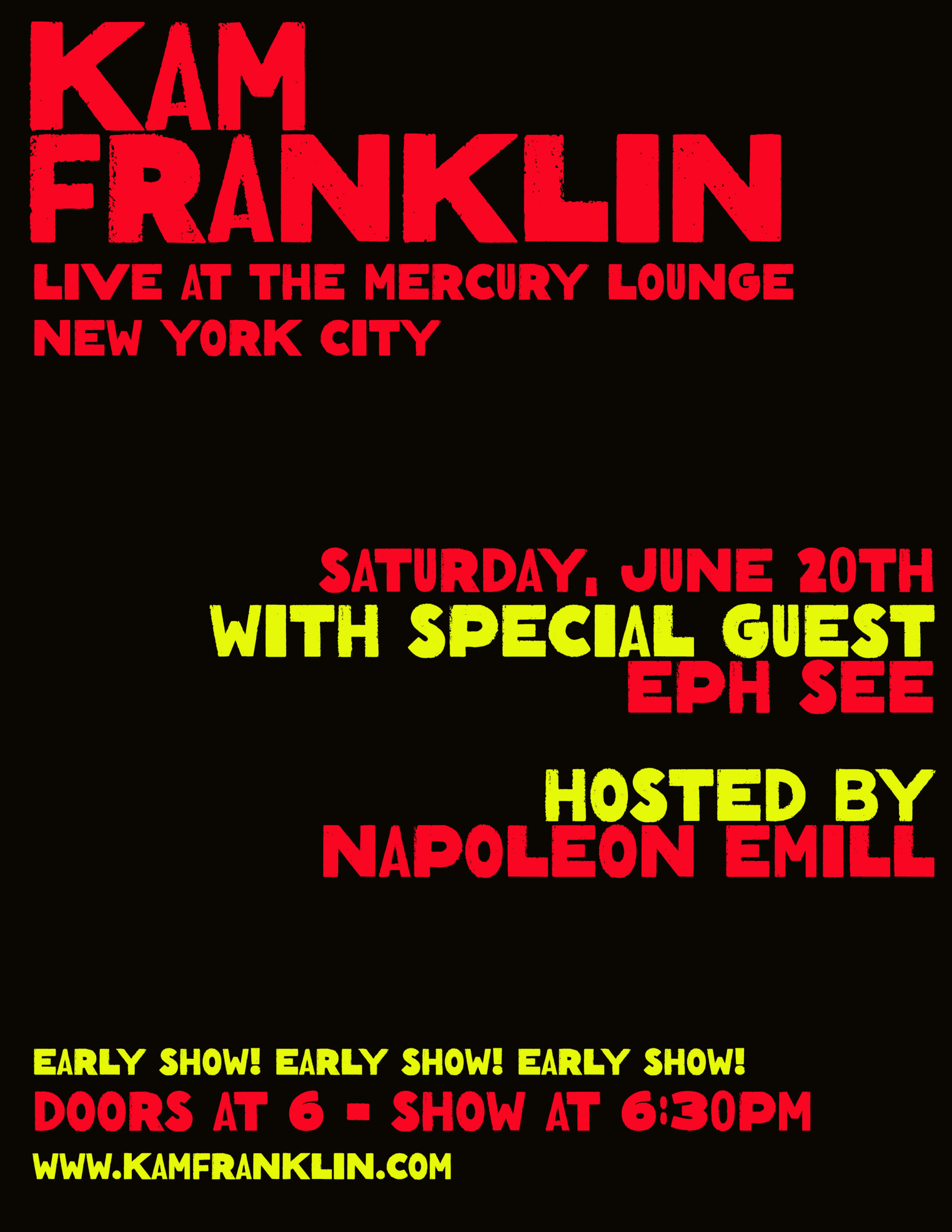 Kam Franklin | Event Image