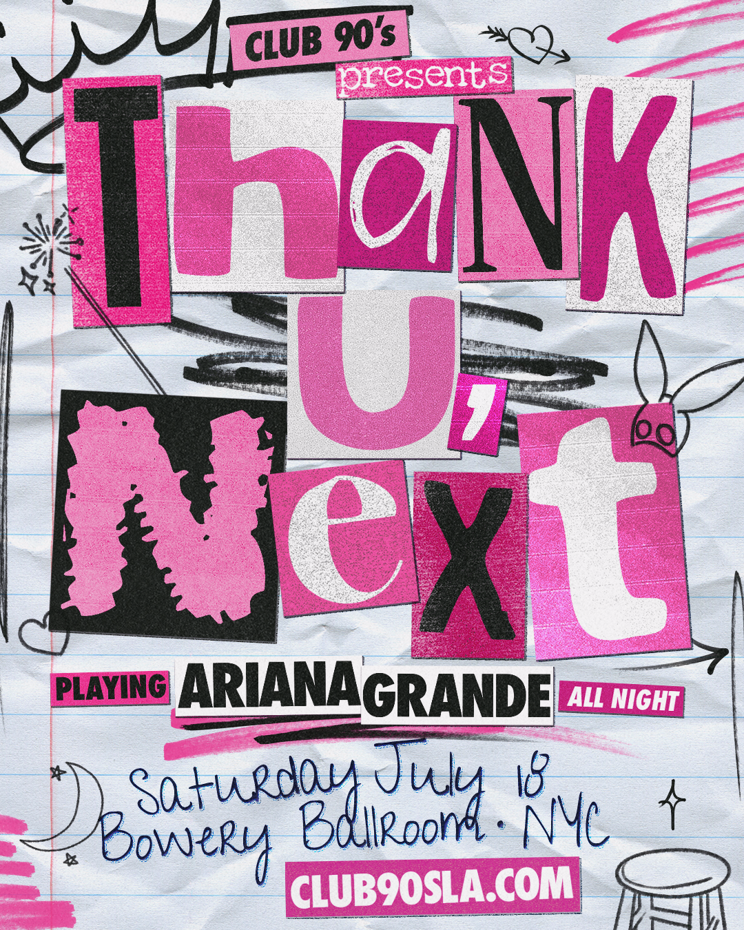 Club 90s Presents: Thank U, Next | Event Image