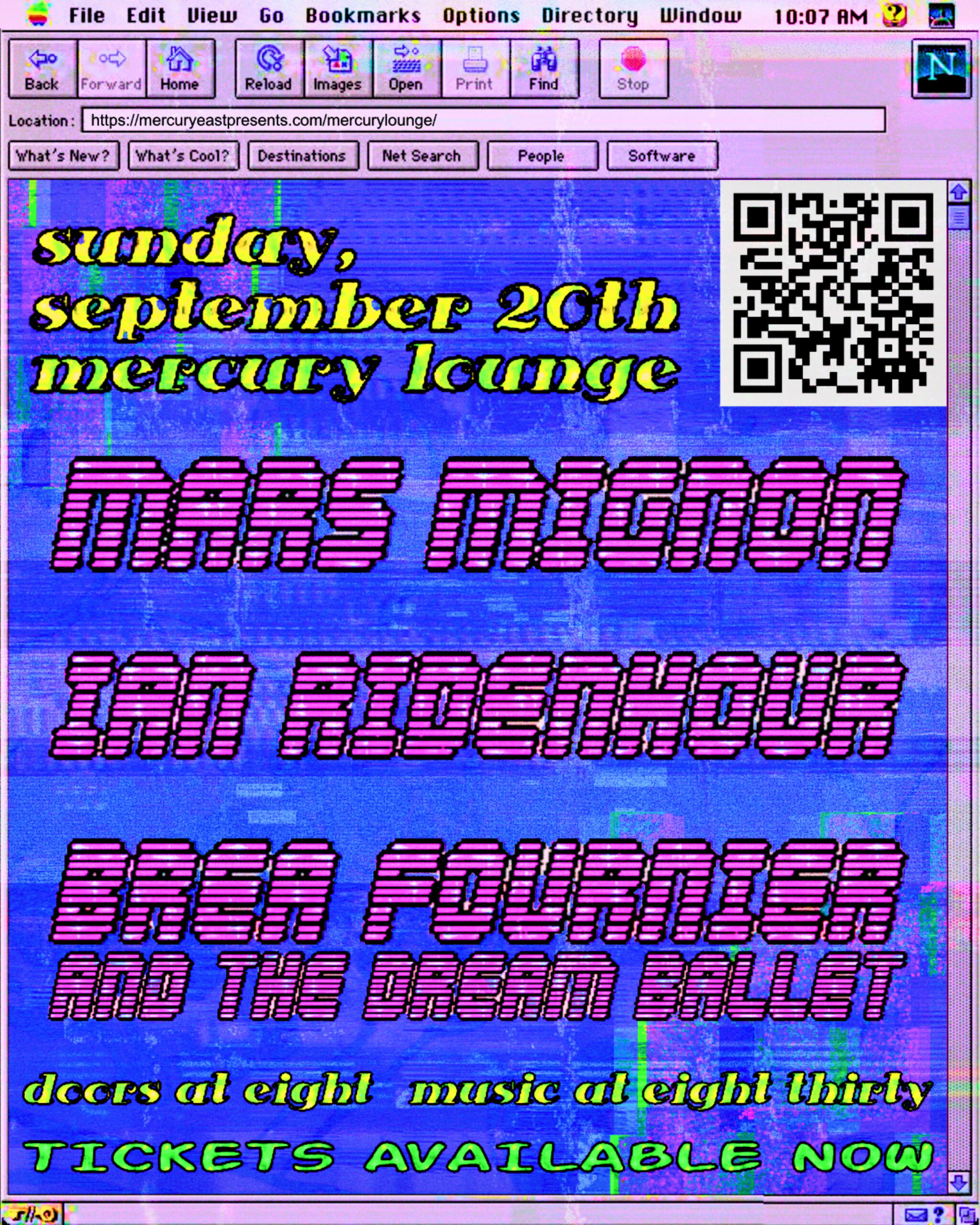 Mars Mignon, Ian Ridenhour, Brea Fournier & the Dream Ballet | Event Image